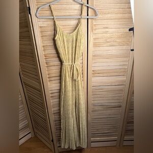Old Navy Light Yellow Maxi Dress